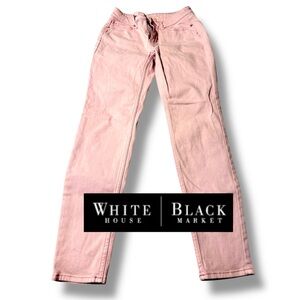 White House Black Market Baby Pink, Straight Leg Jeans, Straight Leg Pants Sz 00